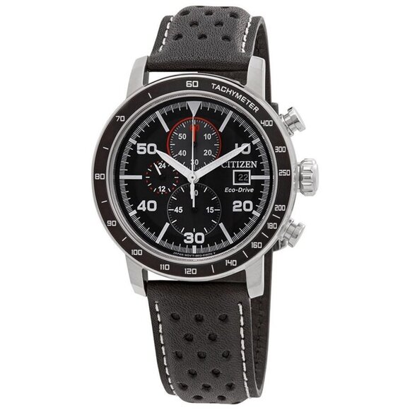 NWT Authentic Citizen Brycen Chronograph Black Dial Men's Watch - Picture 1 of 3